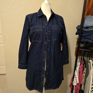 NYDJ Denim Shirtdress NWT Size Small